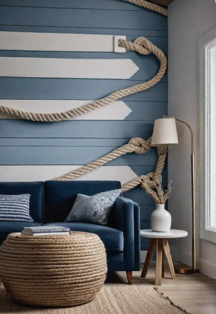 18. Nautical Rope Accent Wall-0 18. Nautical Rope Accent Wall-0