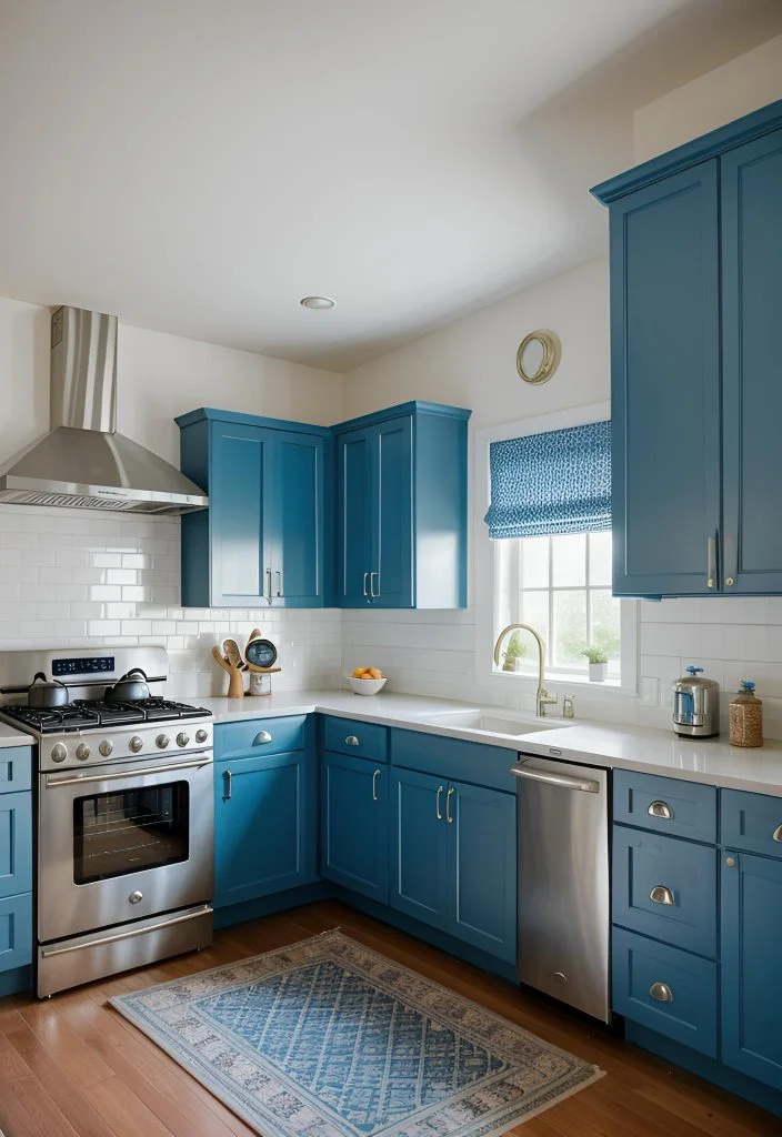 37. Nostalgic Cornflower Kitchen Design-0