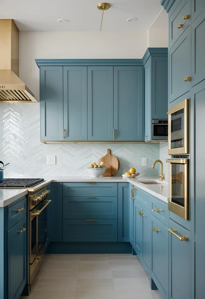 1. Ocean Wave Blue Cabinets-0