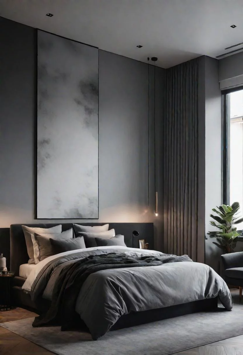 27. Ombre Grey Bedroom Walls-0 27. Ombre Grey Bedroom Walls-0