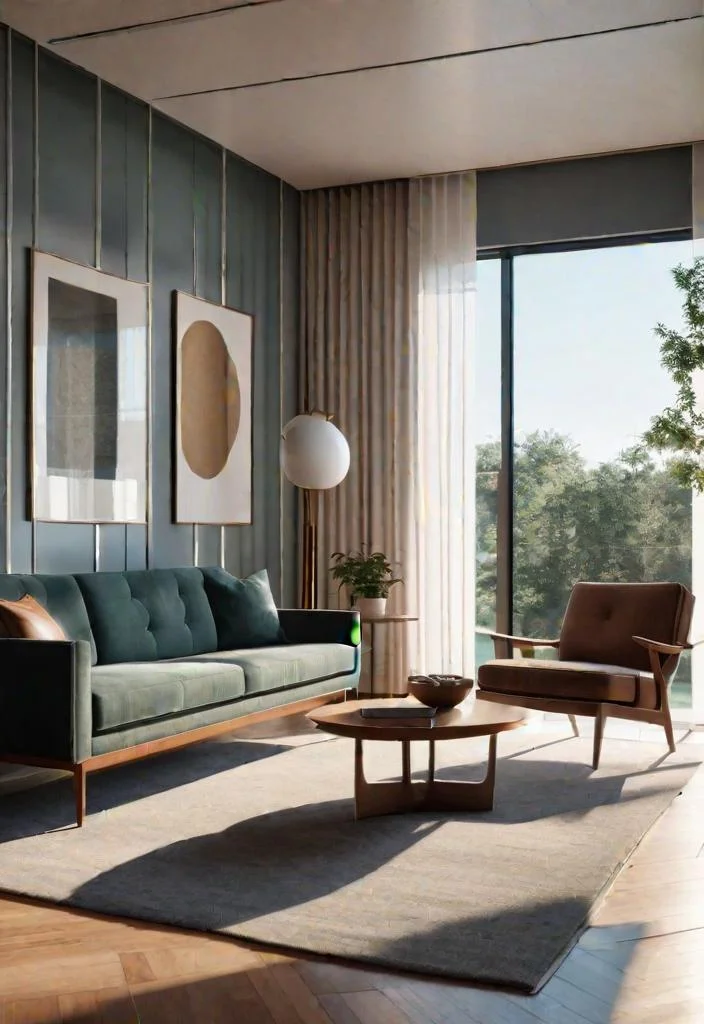 27 Beautiful mid century modern living rooms 9 8. Open concept window designs-0