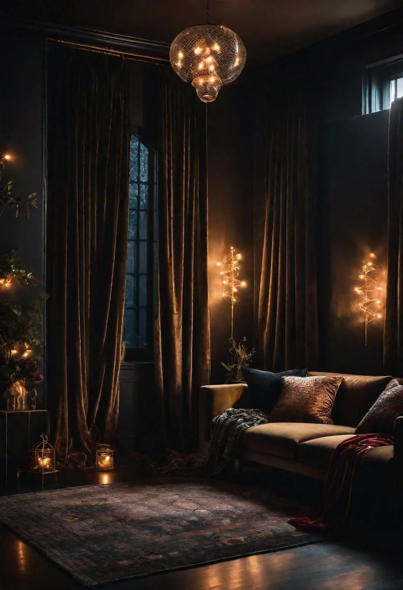 27. Opulent Drapery with Twinkling Lights-0