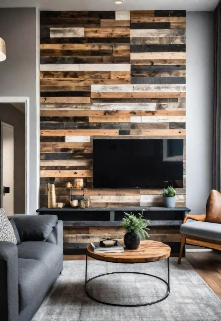 34. Pallet Wood Accent Walls-0 34. Pallet Wood Accent Walls-0