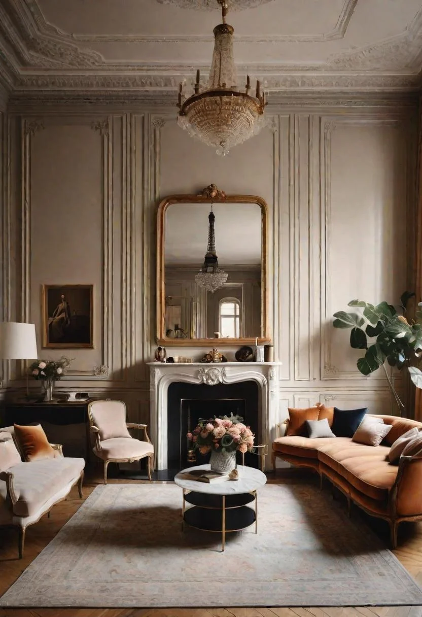 16. Parisian Elegance in Living Rooms-0 16. Parisian Elegance in Living Rooms-0