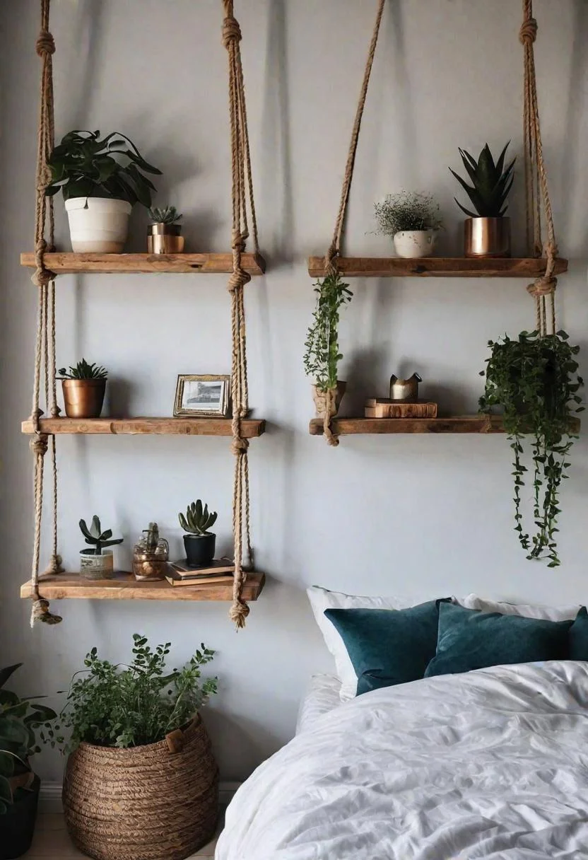 32. Rope Shelves for Bedrooms-0