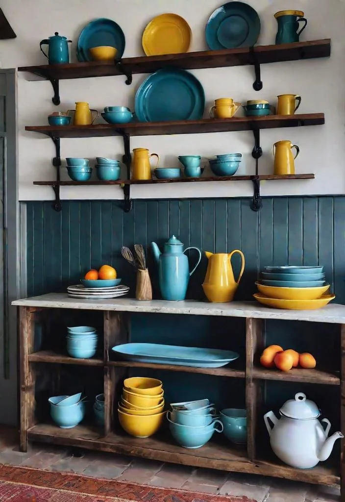 24. Rustic Enamelware Display-0
