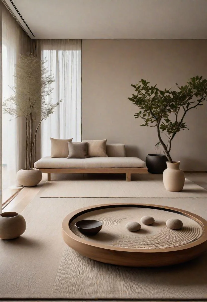 13. Sand Tones Minimalist Living Room-0