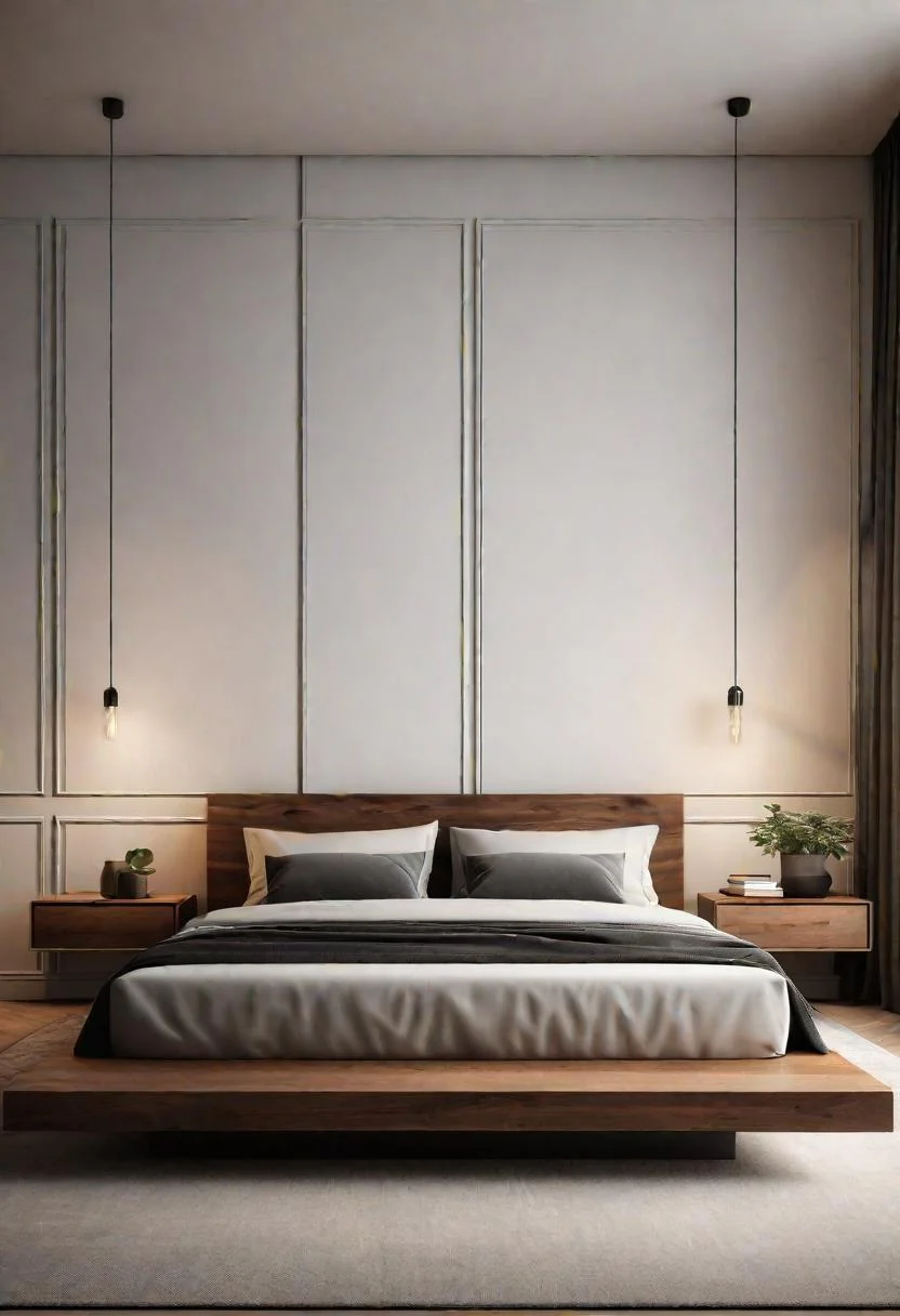 4. Simple Platform Bed-0