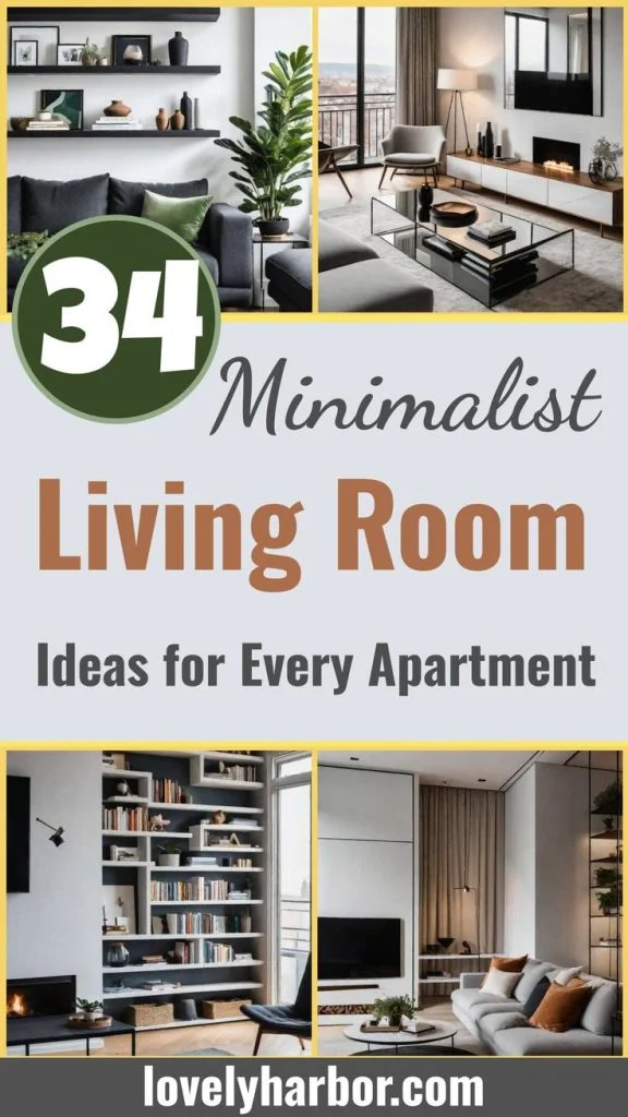 Small Space, Big Impact_ 34 Minimalist Living Room Ideas for Every Apartment