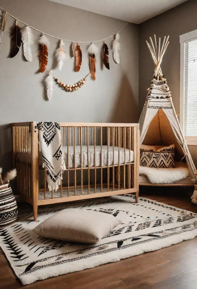 61 Dreamy Nursery Room Inspirations: From Cozy Corners to Whimsical Themes 43 26. Spiritual Nursery Decor Inspiration-0