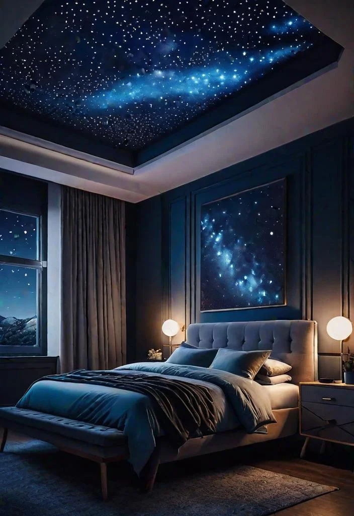 4. Starry bedroom design-0