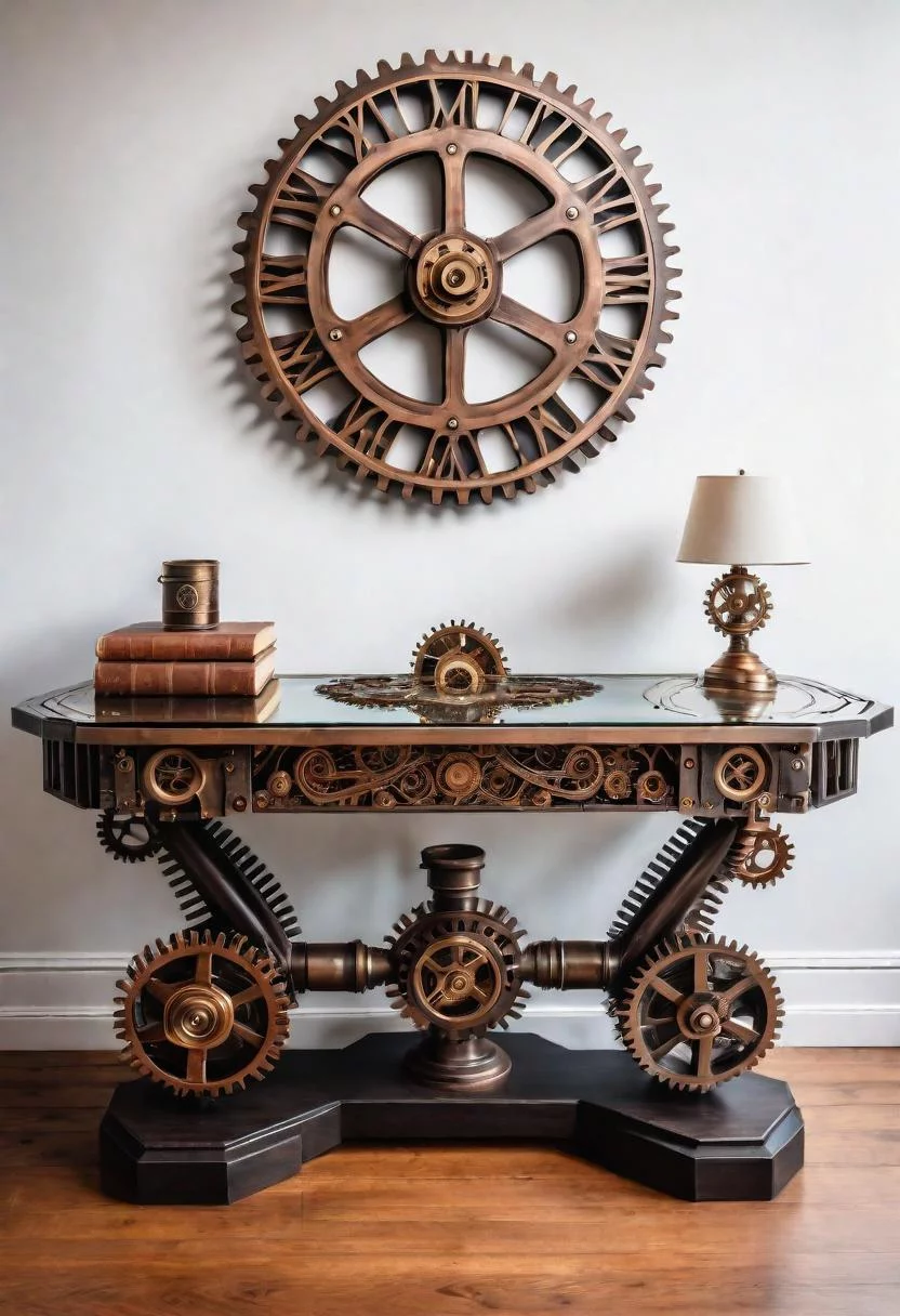 20. Steampunk Table Decor Ideas-0