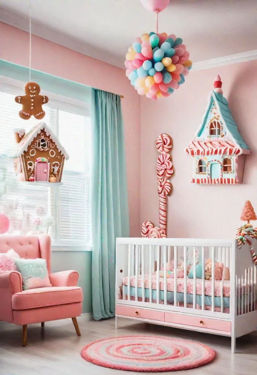 61 Dreamy Nursery Room Inspirations: From Cozy Corners to Whimsical Themes 60 39. Sweet Nursery Room Inspiration-0