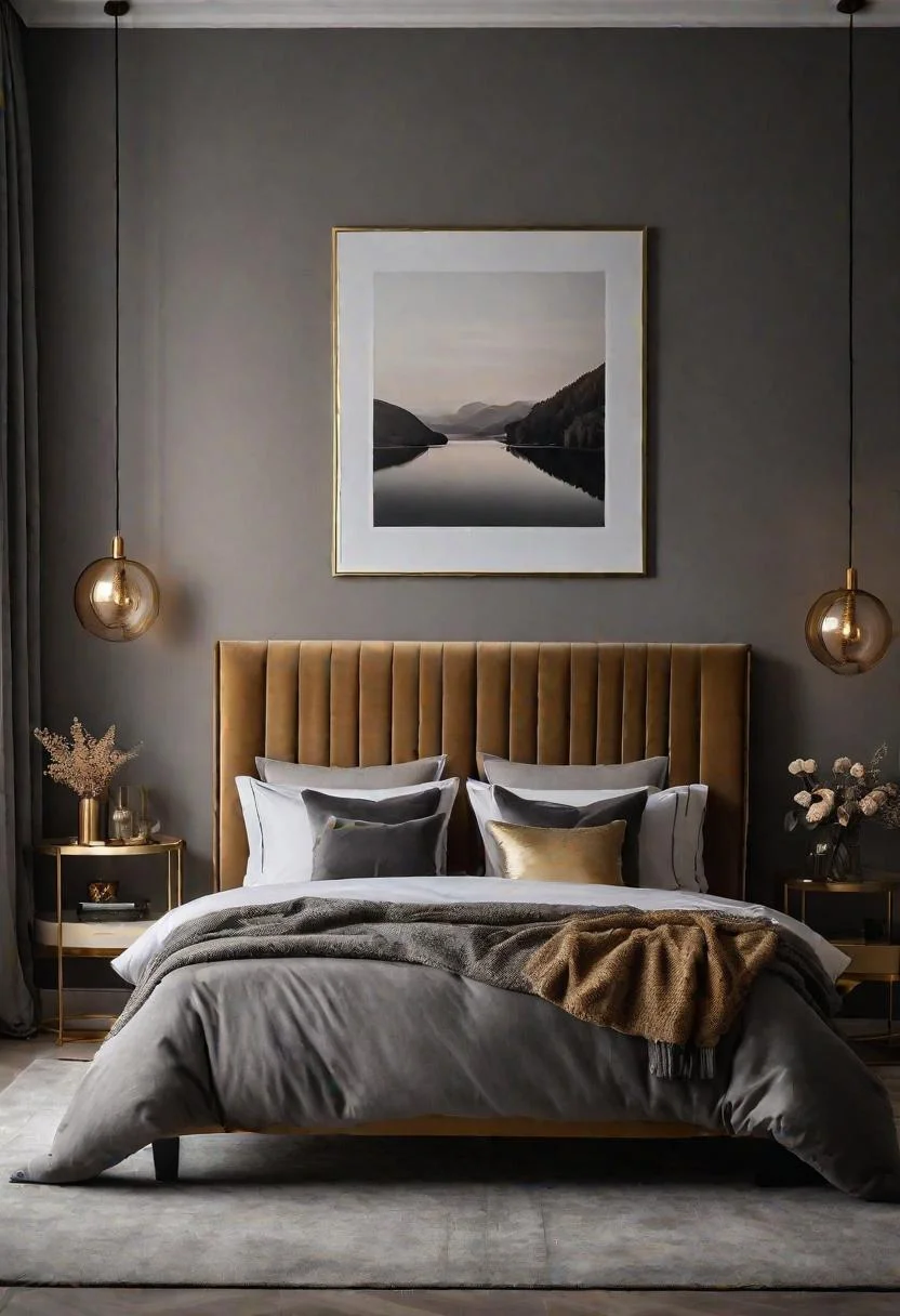 39. Taupe-Grey & Gold Bedroom Ideas-0 39. Taupe-Grey & Gold Bedroom Ideas-0