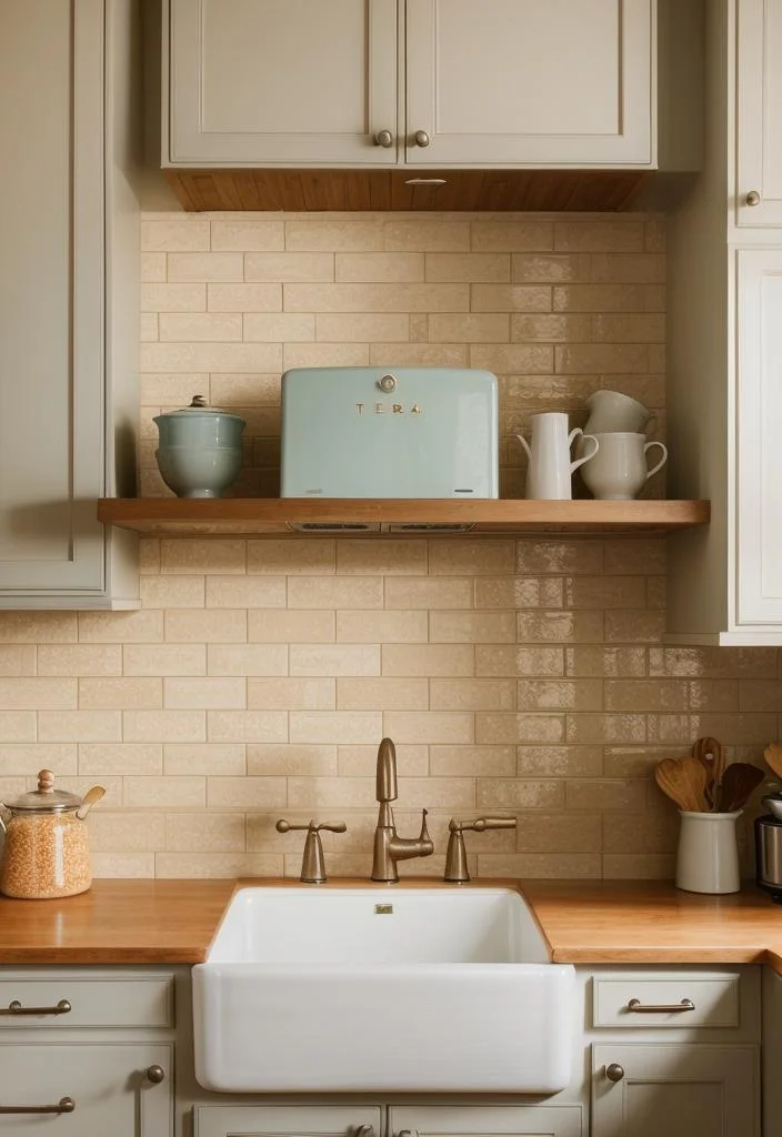 35 Stunning Kitchen Backsplash Ideas: Creative and Eye-Catching Designs 30 20. Terra Cotta Backsplash Tiles-0