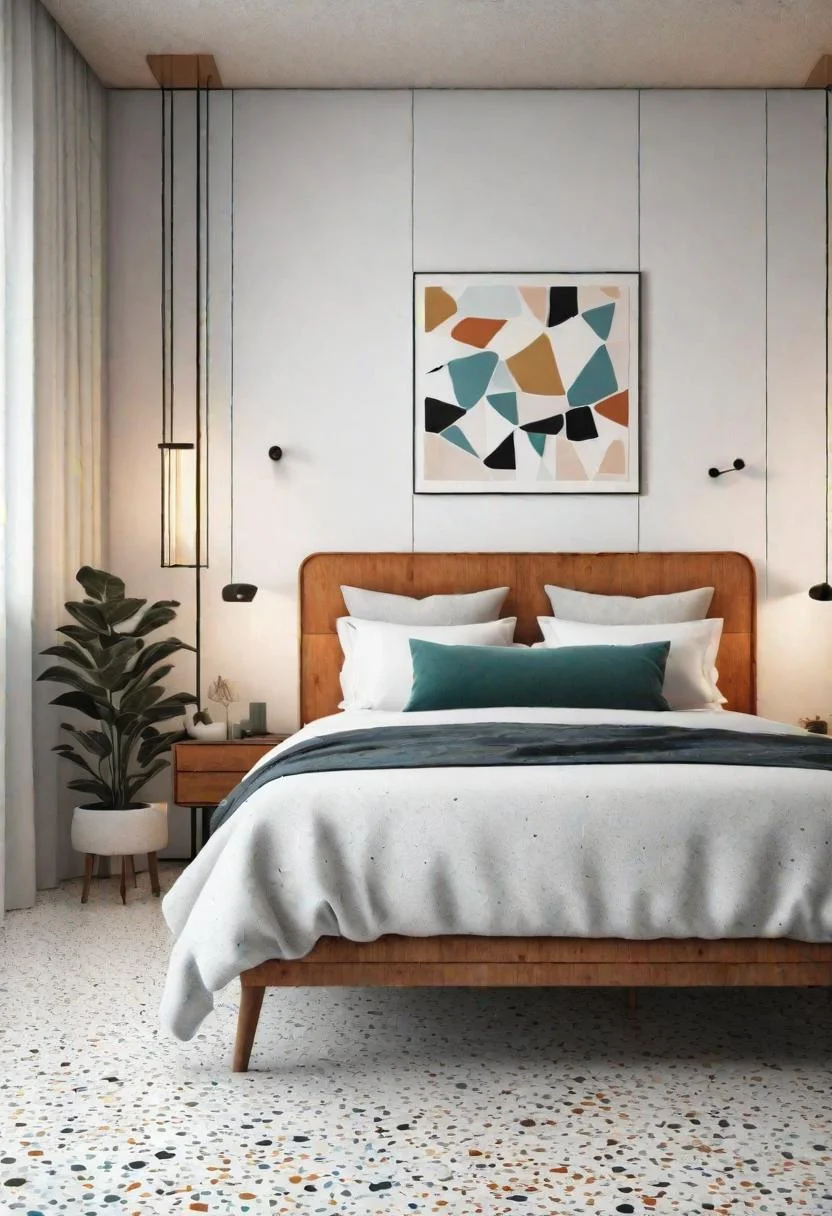 24. Terrazzo Flooring in Bedroom-0