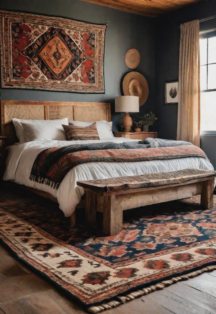 23. Texture & Warmth: Layered Persian & Jute Rugs-0