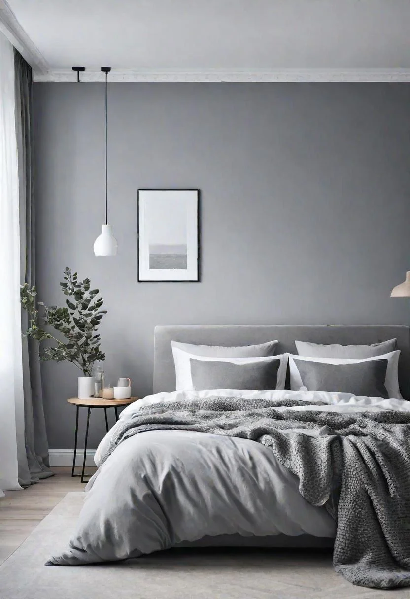 33. Tranquil Scandinavian Grey Bedroom-0 33. Tranquil Scandinavian Grey Bedroom-0