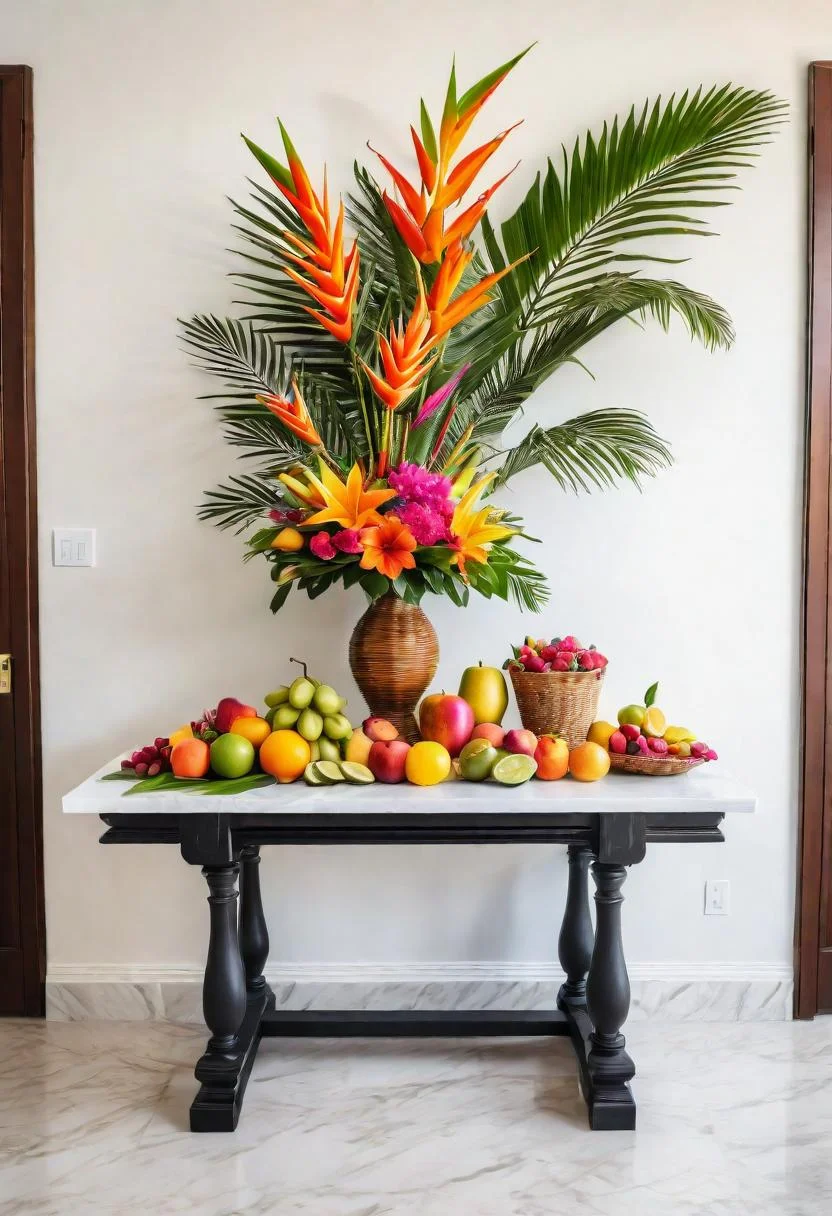 17. Tropical Paradise Table Decor-0
