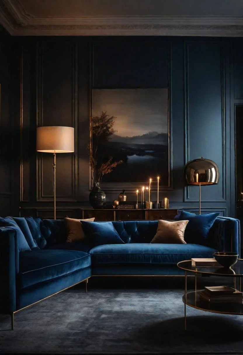 2. Twilight Blue Velvet Elegance-0