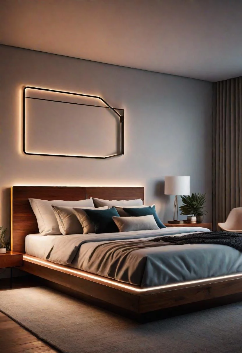 12. Underlit Platform Bed Design-0