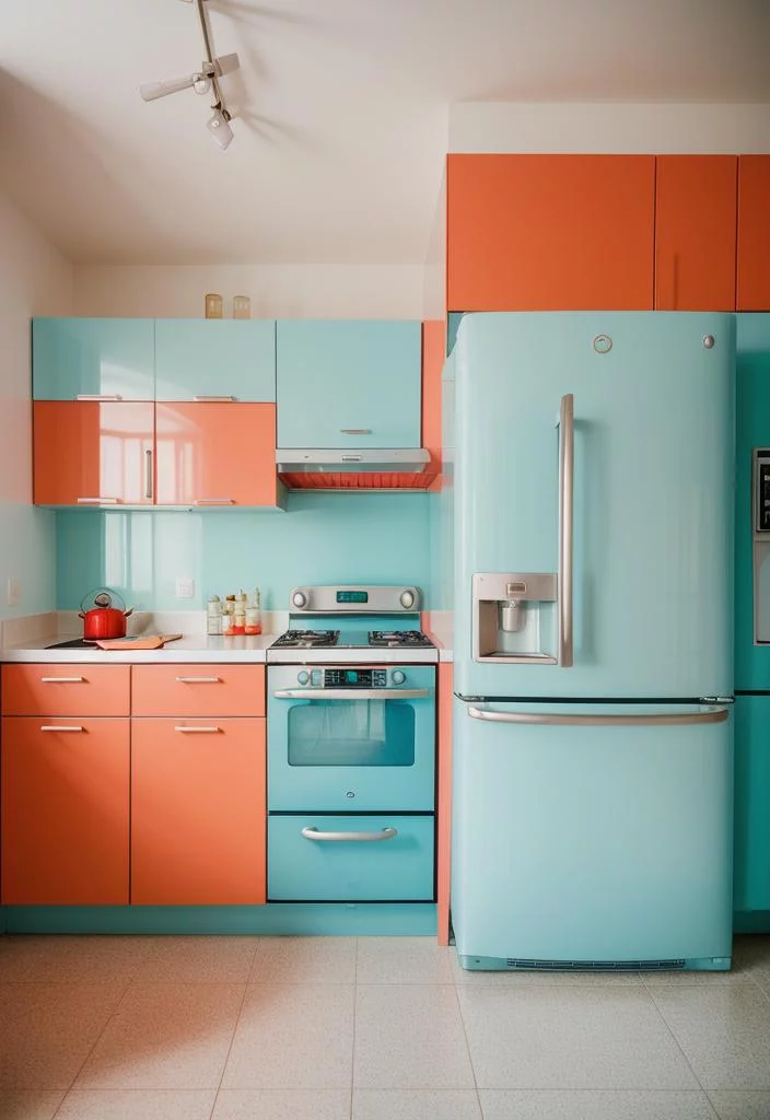 20. Vibrant Kitchen Appliances: Adding Personality-0