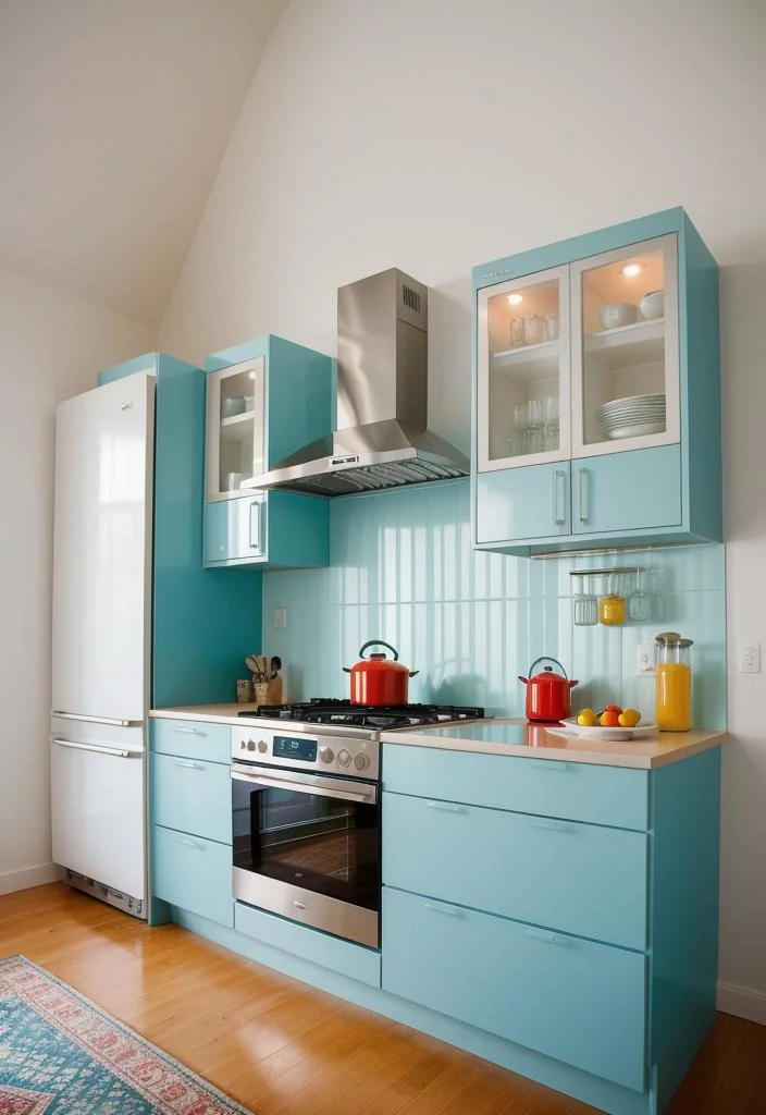 20. Vibrant Kitchen Appliances: Adding Personality-1
