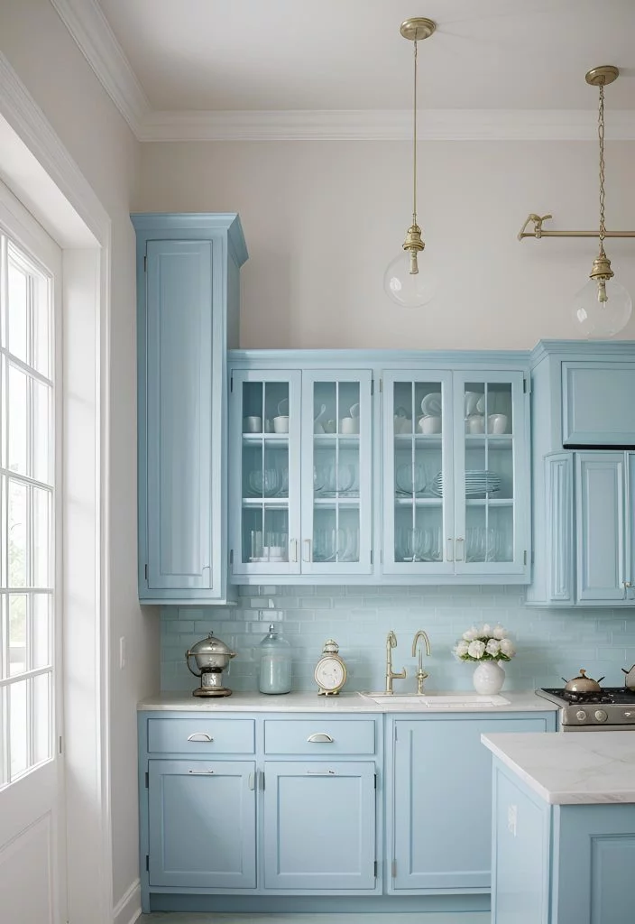 3. Vintage Blue Cabinet Design-0