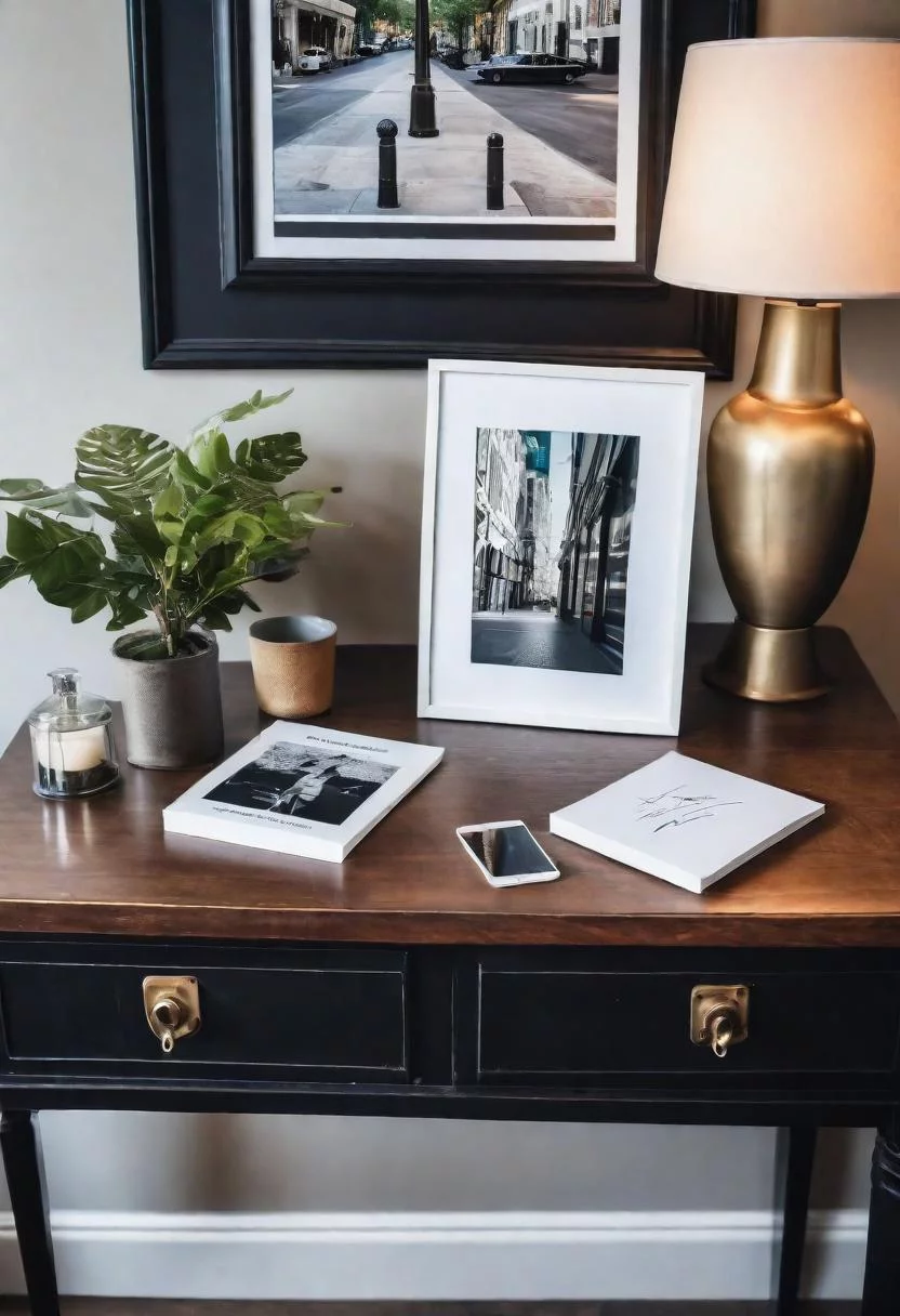 27. Whimsical Entrance Table Setup-0