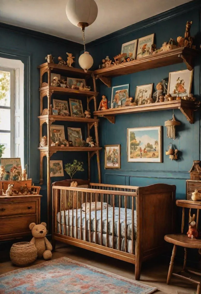 61 Dreamy Nursery Room Inspirations: From Cozy Corners to Whimsical Themes 8 4. Whimsical Nursery Decor Ideas-0