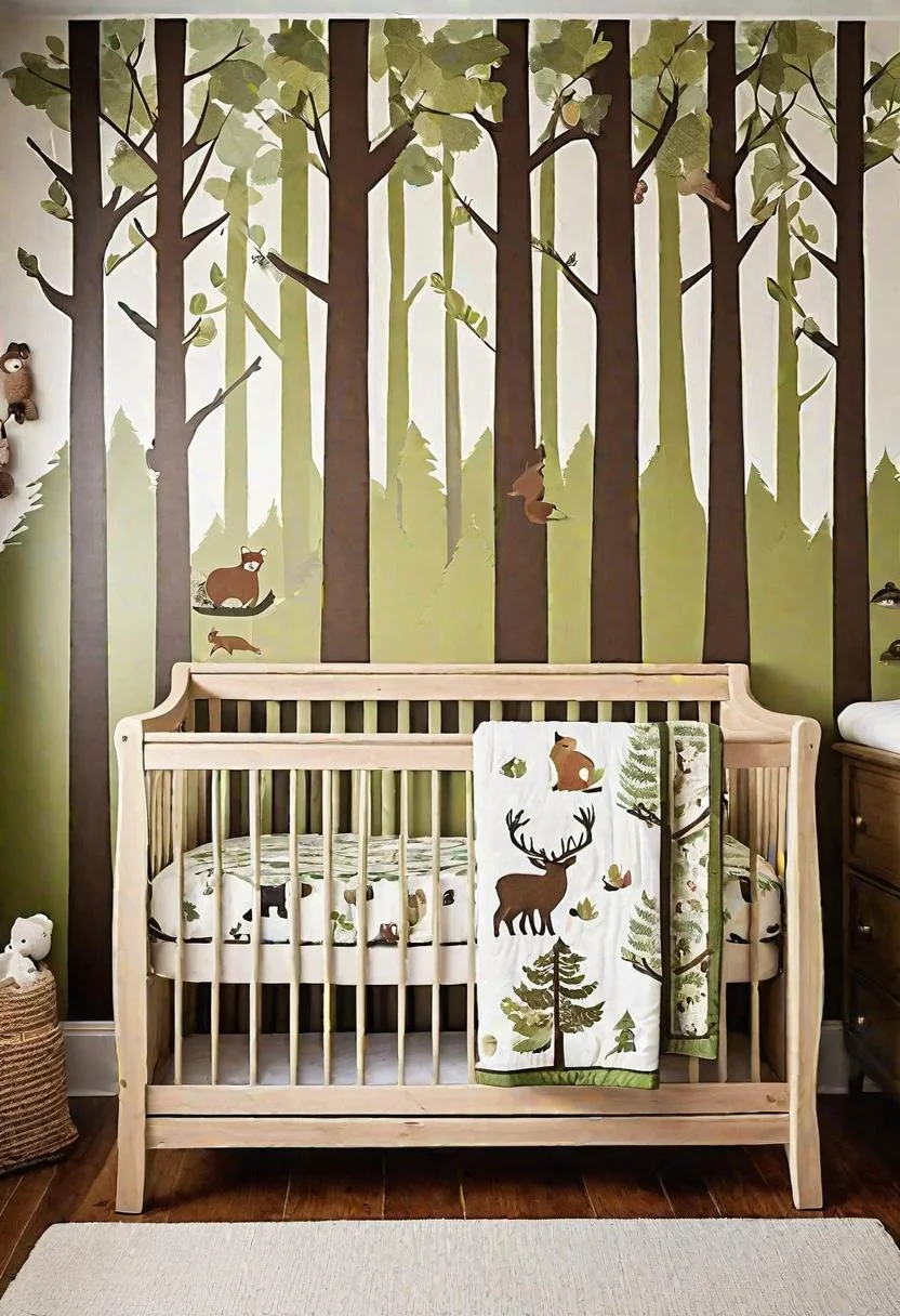 4. Woodland Themed Baby Boy Nursery-0