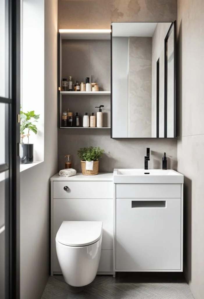 17. Space-Saving Bathroom Fixture Solution-5