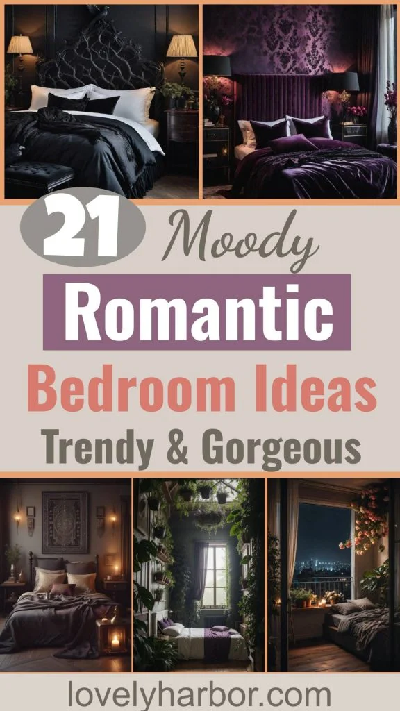 21 Trendy Moody Romantic Bedrooms Inspiration