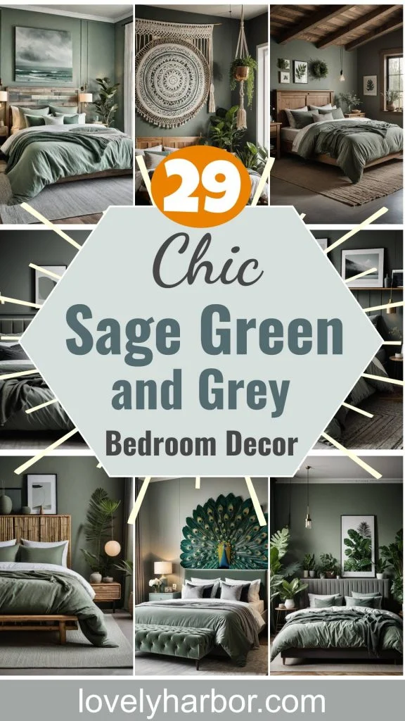 29 Sage Green And Grey Bedroom Ideas: Chic Decor