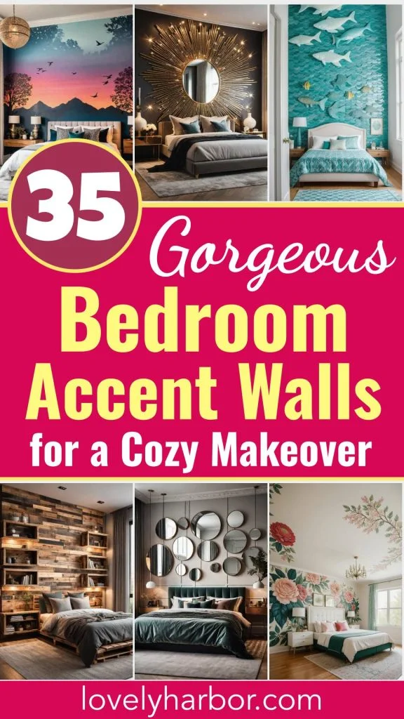 35 Eye-Catching Bedroom Accent Walls for a Stunning Bedroom Makeover