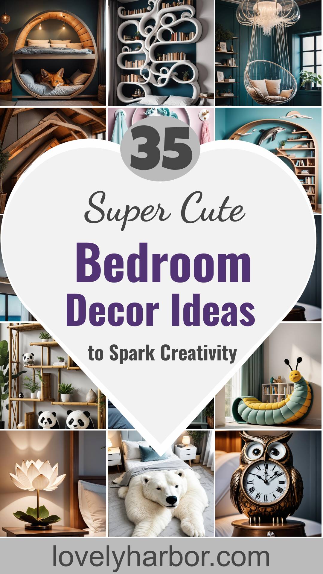 35 Super Cute Bedroom Decor Ideas To Spark Creativity - Lovely Harbor
