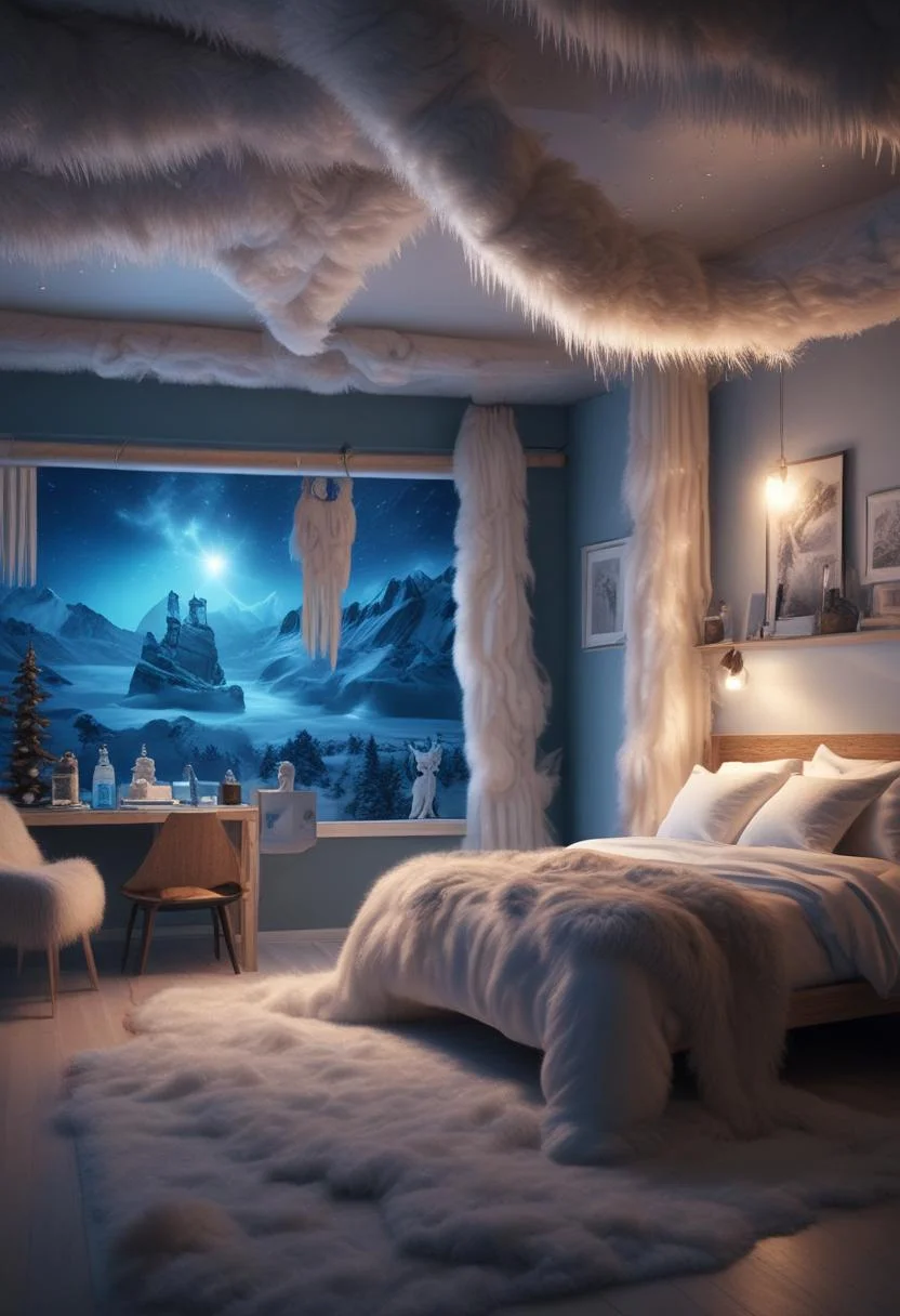 19. Arctic Base Camp Bedroom Ideas-1