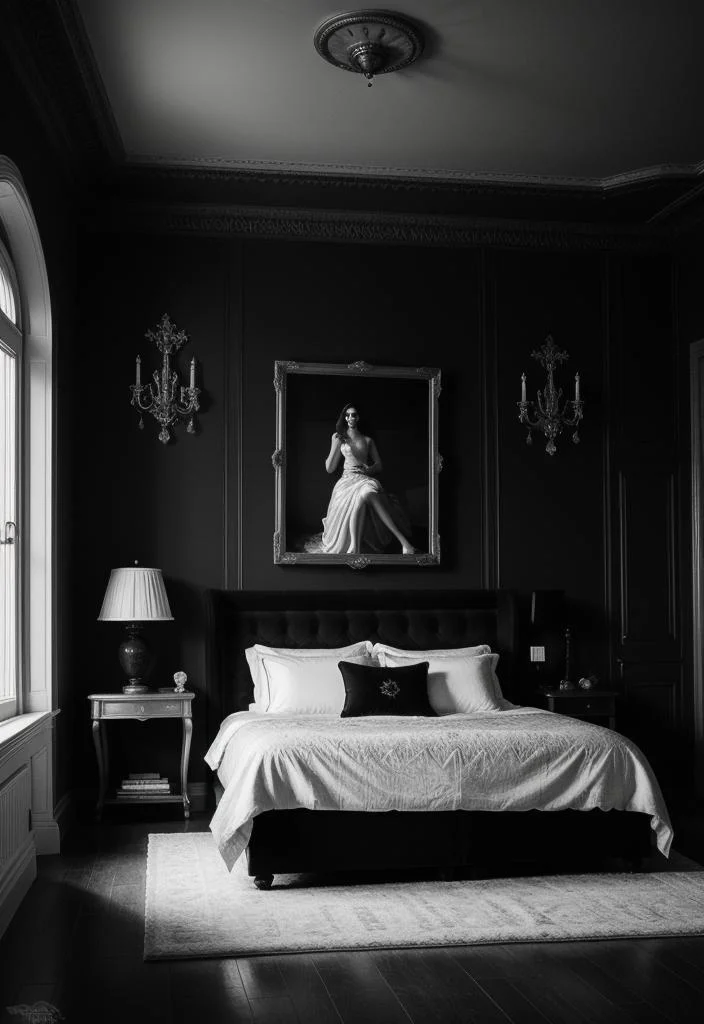 8. Baroque Noir Picture Frames-0