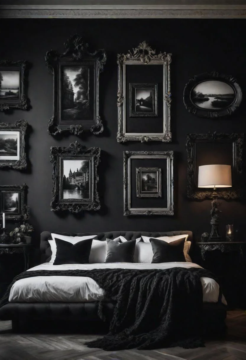 8. Baroque Noir Picture Frames-1