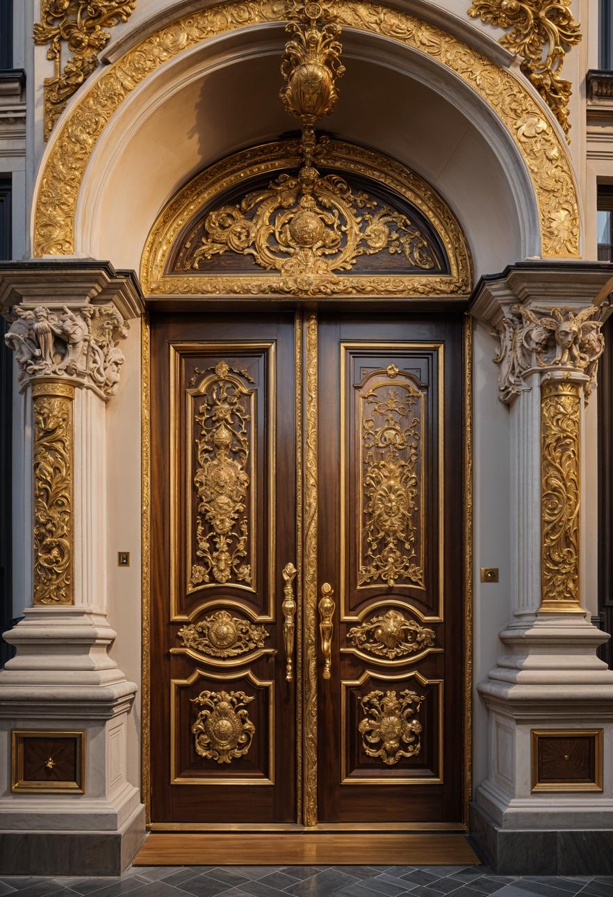 21. Baroque inspired golden door design-0