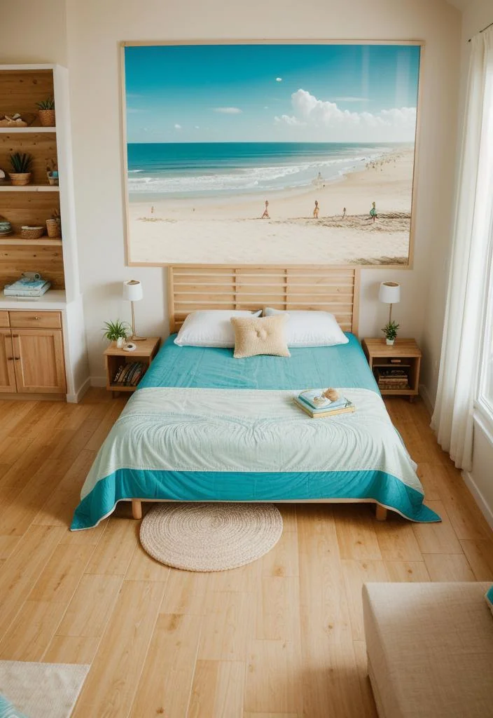 22. Beachy Teen Boy Bedroom Ideas-1
