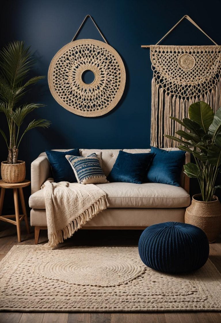 35 Gorgeous Dark Boho Living Room Inspirations - Lovely Harbor