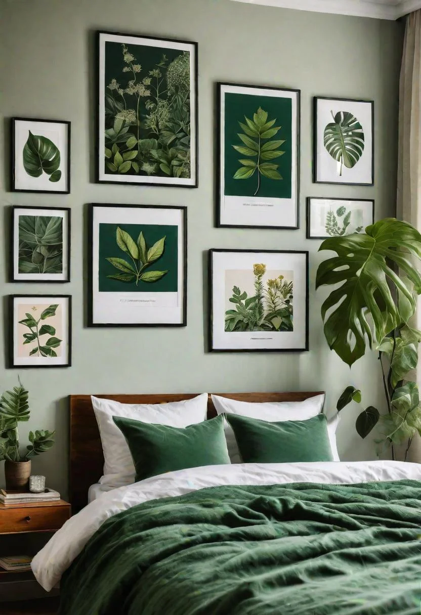 15. Botanical Print Gallery Wall-1