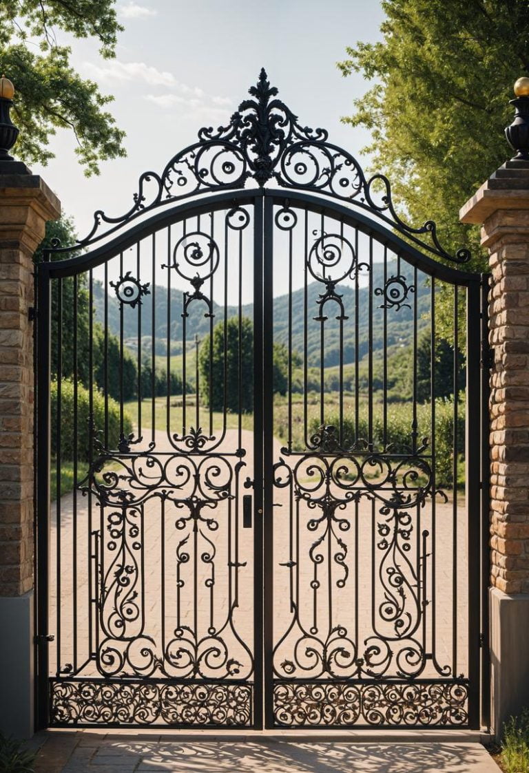 19 Inspiring Farmhouse Gate Ideas For Charming Entrances - Lovely Harbor