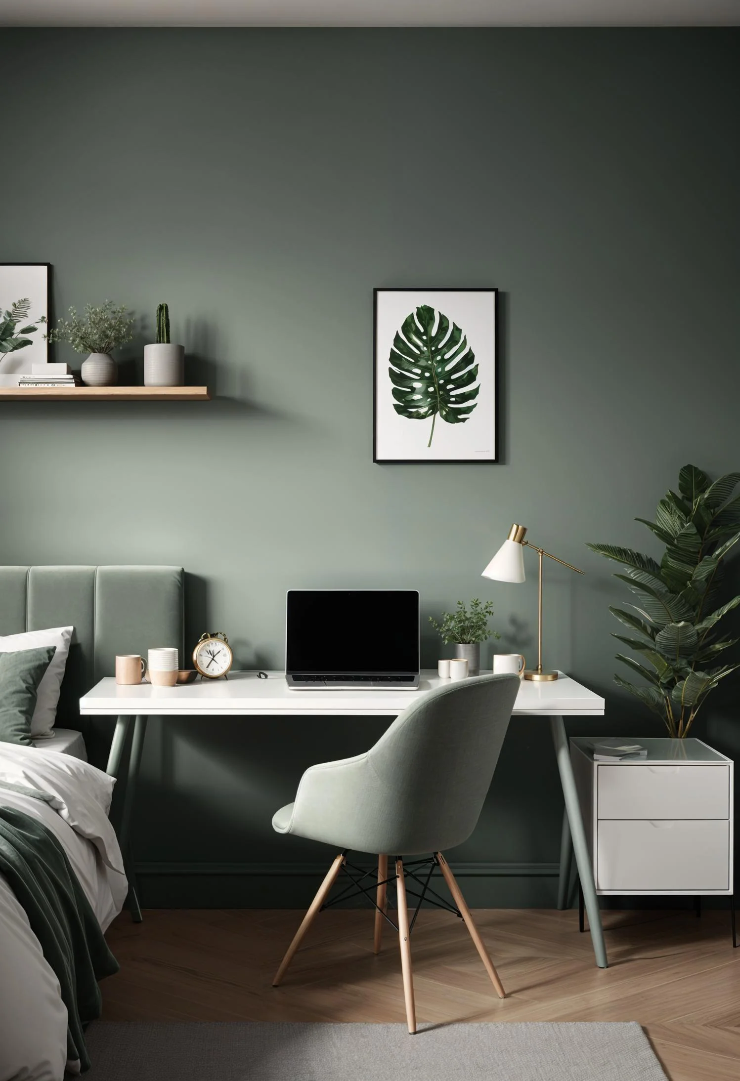 27. Chic Sage Workspace with Grey-0