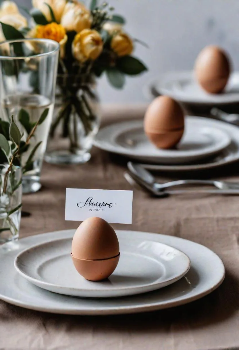 11. Clay Egg Place Card Holders-0