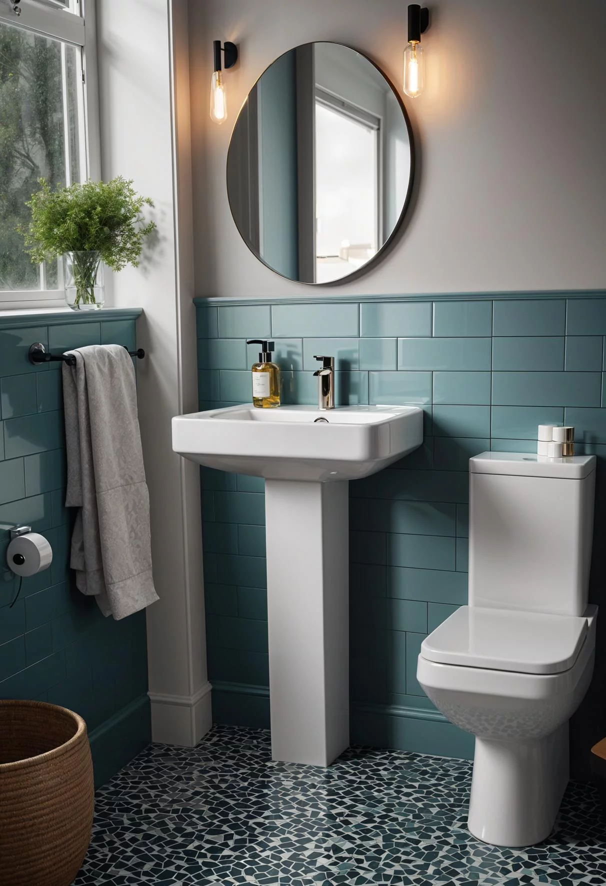 9. Corner Pedestal Sink Space-Saver-0