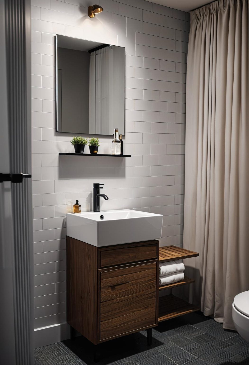 19 Genius Small Bathroom Ideas: Space-Saving Hacks - Lovely Harbor