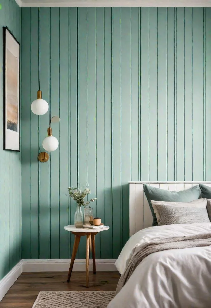 20. Cottage Chic Beadboard Accent Wall-1