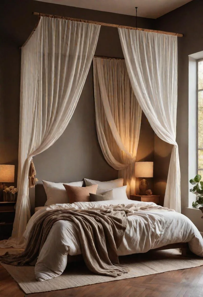 22. Cotton Canopy Bedding Ideas-1
